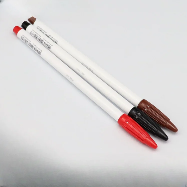 Alat solek separuh kekal penanda sulam kening bentuk kening pen penentu garis bibir kalis air kalis kebas pen penanda kulit barangan sulam kening