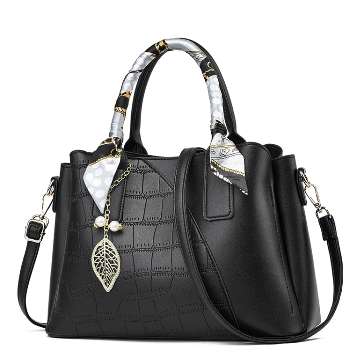 Leather bag designer handbag crossbody bag fashion trendy women's bag 17718